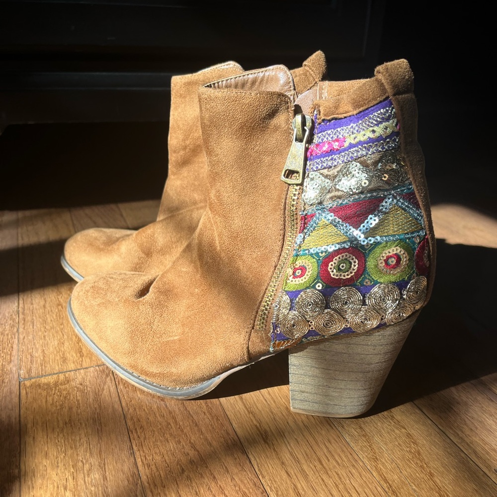 Boho Embellished Boots
